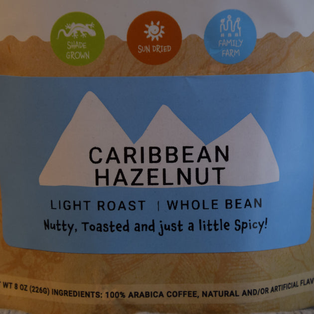 Caribbean Hazelnut Gourmet Coffee - Light Roast | Velasquez Family