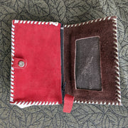 Honduras Red Suede Wallet