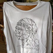 White Honduras Lempira Long Sleeve T-Shirt - L