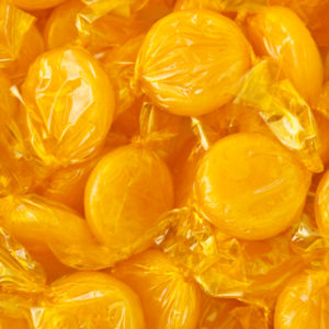 Butterscotch Candies. Butterscotch crème and rich hazelnut flavored coffee