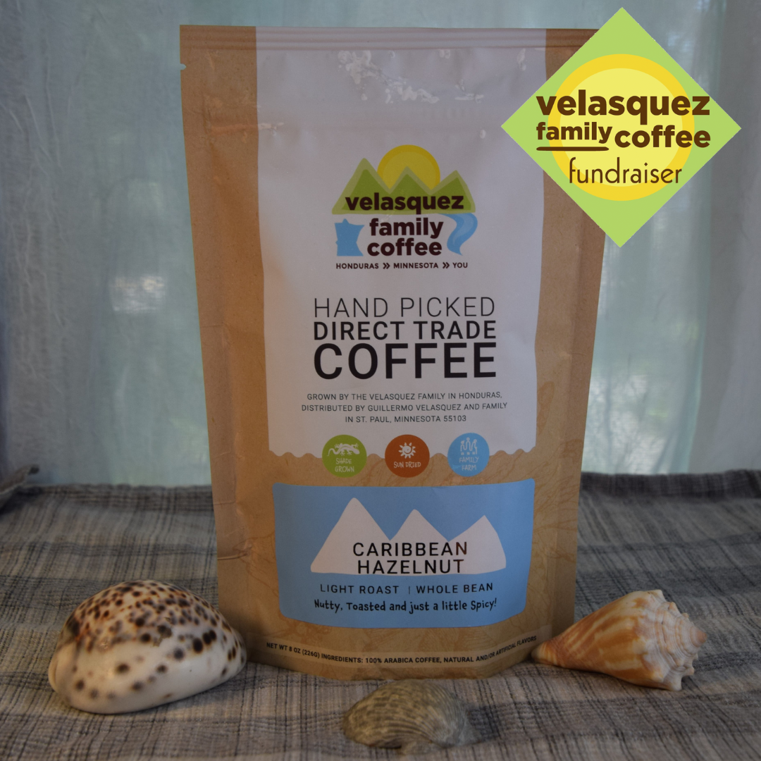 Gourmet Caribbean Hazelnut Coffee - Light Roast | Velasquez Family