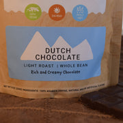 Coffee and chocolate are like besties. They make each other better. Our Honduran light roast, shade grown, Dutch chocolate gourmet flavored coffee proves why chocolate and coffee go hand in hand.