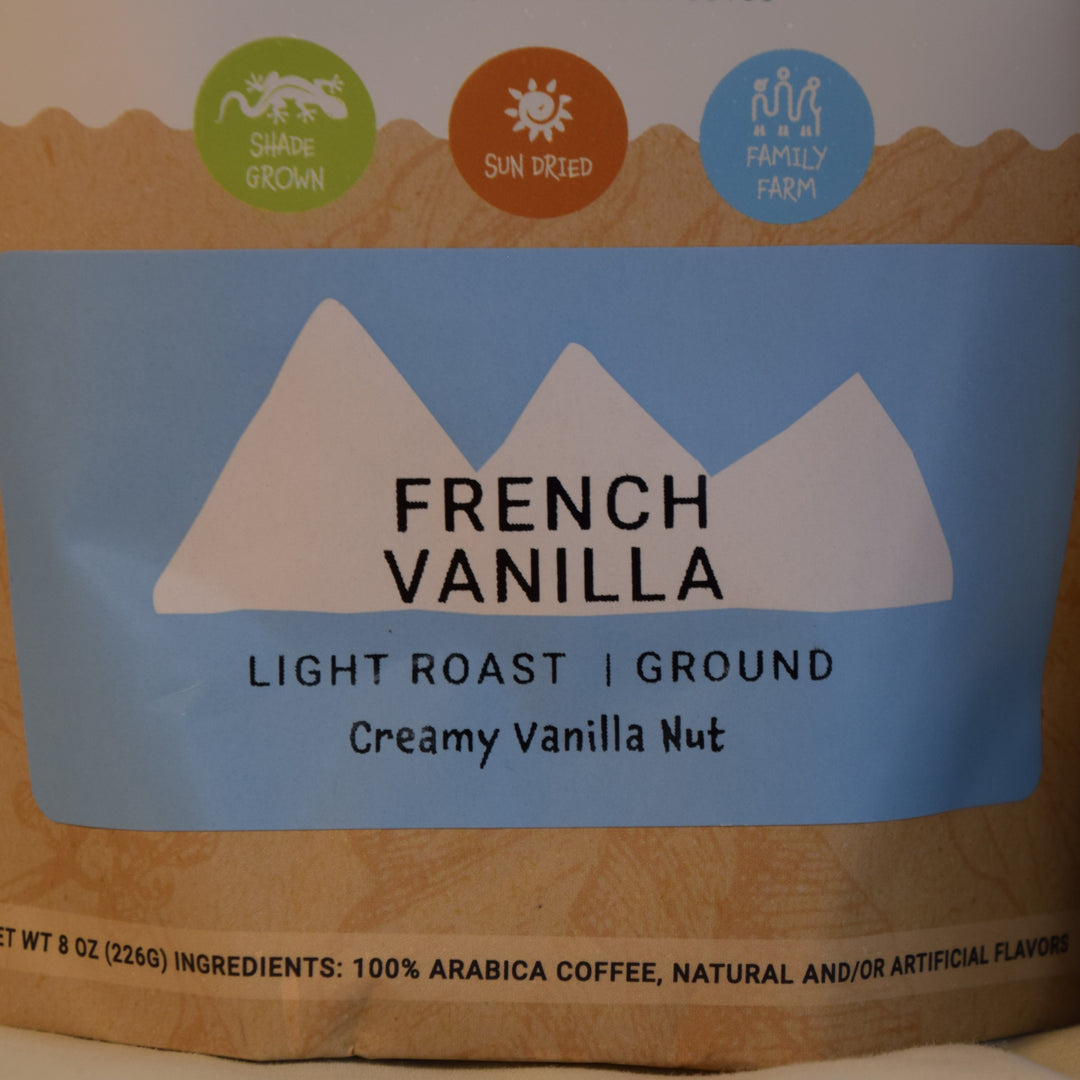 French Vanilla Coffee - Light Roast | Velasquez Family Coffee