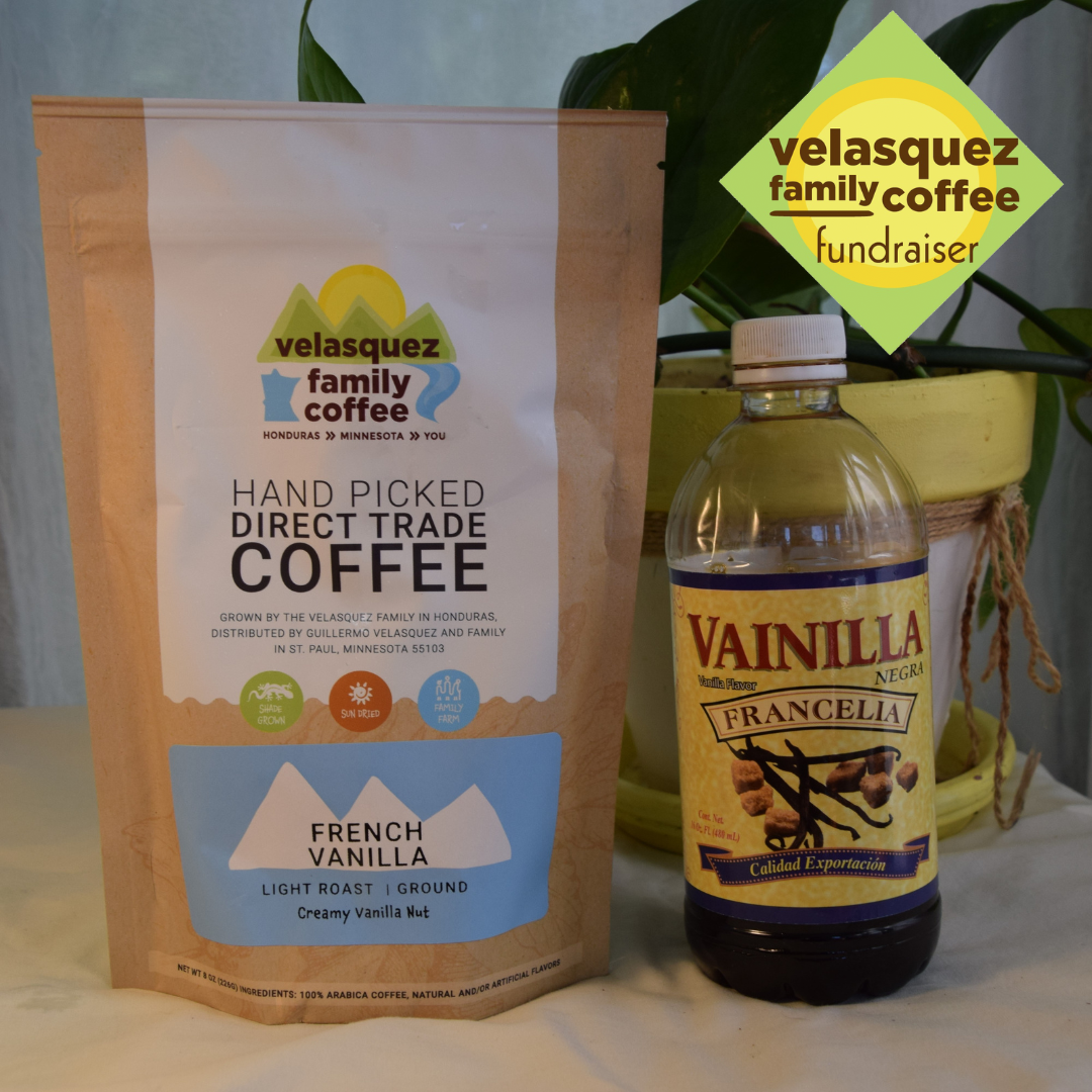 French Vanilla Gourmet Flavored Coffee - Light Roast | Velasquez
