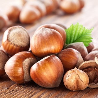 Hazelnuts. Butterscotch crème and rich hazelnut flavored coffee