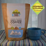 Natalia's Vienna Roast Coffee is a medium roasted coffee and is available in ground and whole bean coffee.